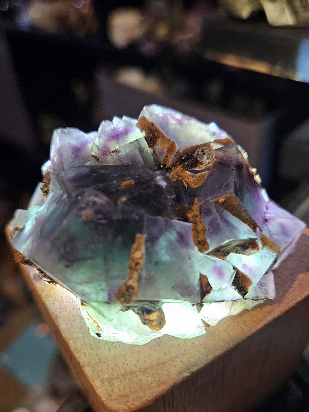 Okorusu Fluorite Specimen - Picture 7 of 8